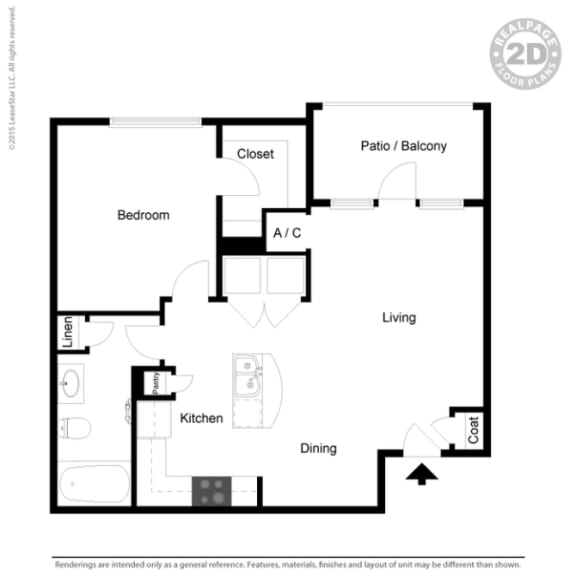 2D Floor plan rendering
