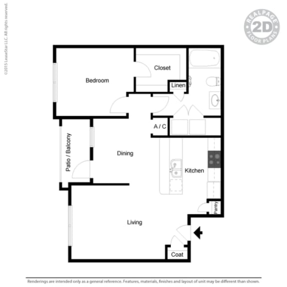 2D Floor plan rendering