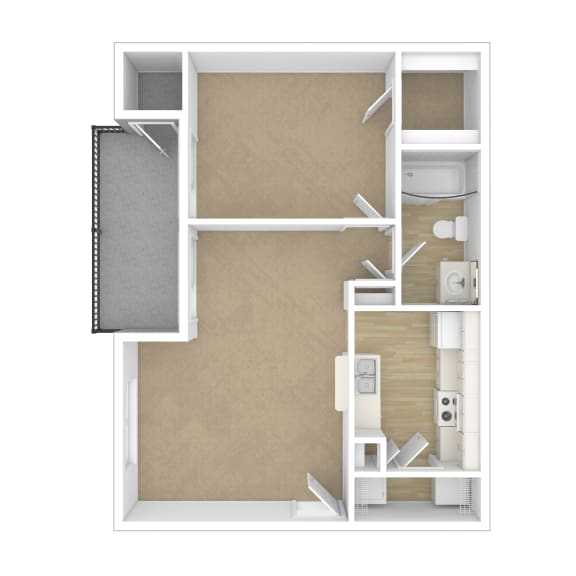 3D Floor plan rendering