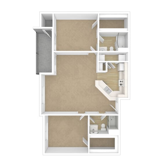 3D Floor plan rendering