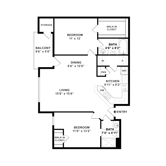 2D Floor plan rendering