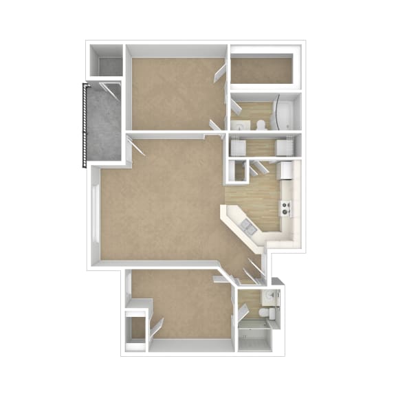 3D Floor plan rendering