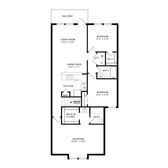 2D Floor plan rendering