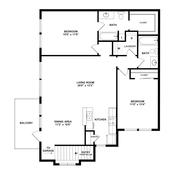 2D Floor plan rendering