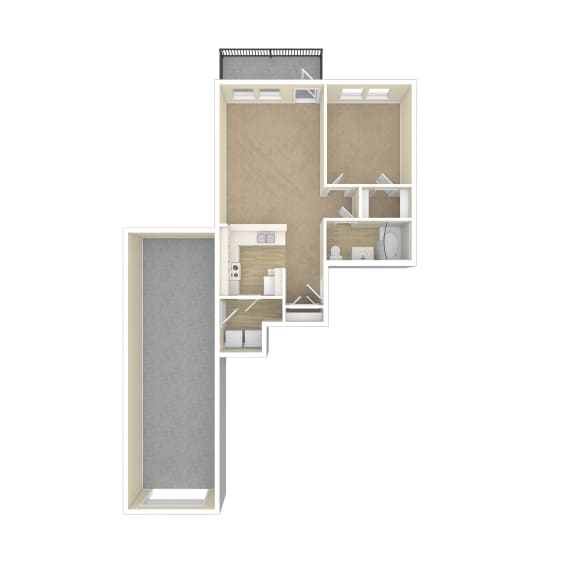 3D Floor plan rendering