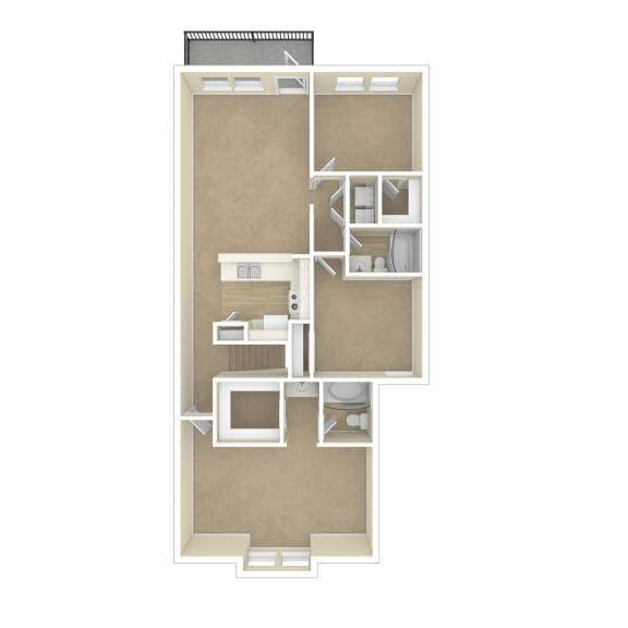 3D Floor plan rendering
