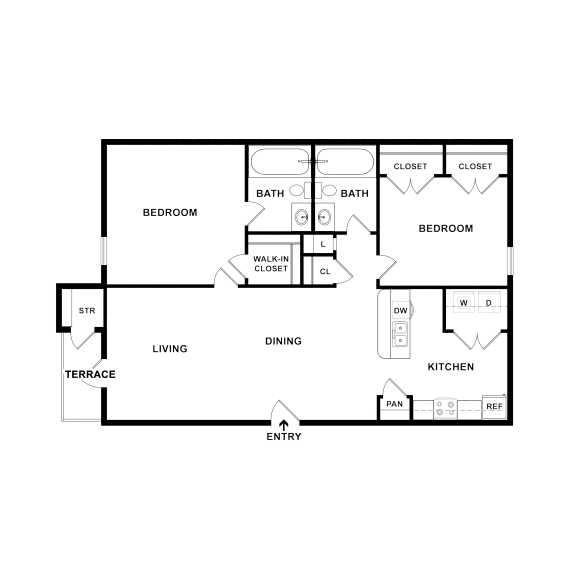 2D Floor plan rendering