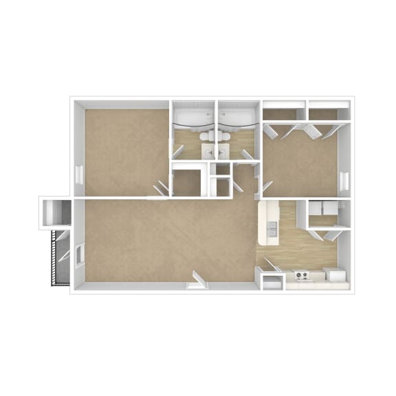 3D Floor plan rendering