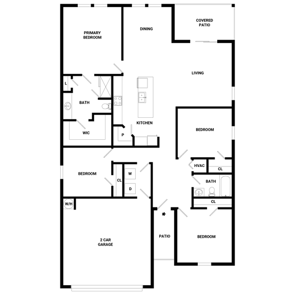 A black square with a white border.