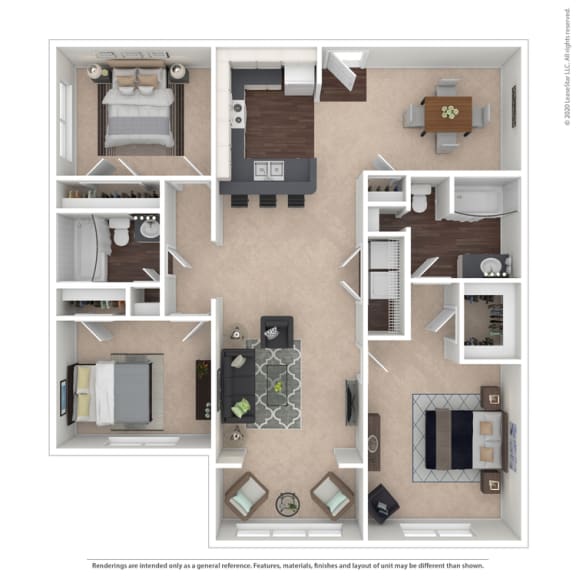 Floor Plans of Spring Forest at Deerfield in Mebane, NC