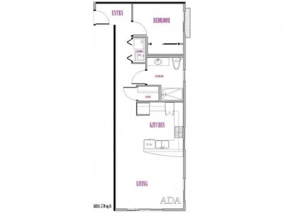 Buckner, 1 br, 1 ba, 770 sq. ft.