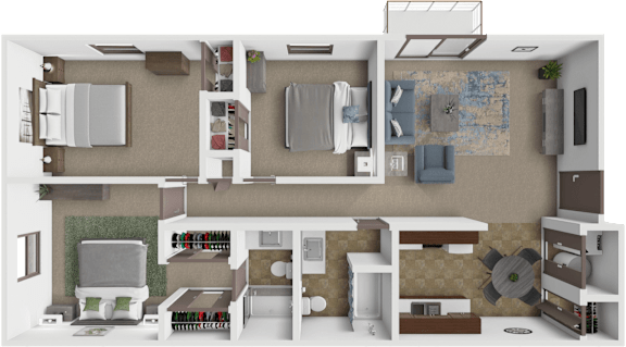 Holiday floor plan