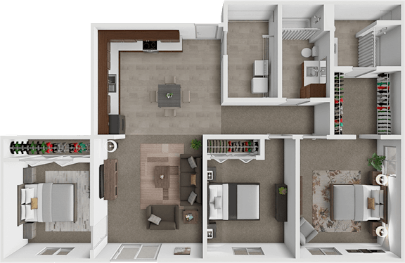 Northern floor plan