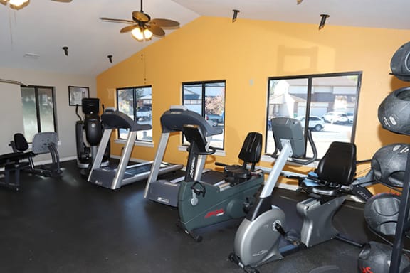 on-site fitness facility