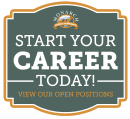 a sign that says start your career today and view our open positions