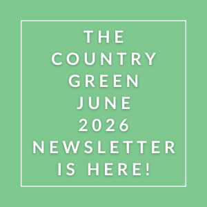 The image announces the availability of the Country Green June 2026 newsletter.