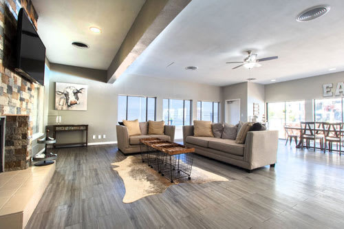 Timber Ridge Apartments resident clubhouse