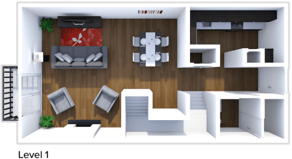 Barcelona Floor Plan Level 1