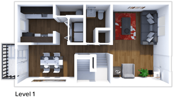 Madrid Floor Plan Level 1
