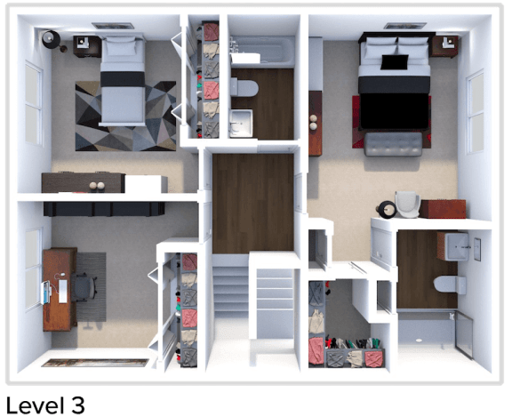 Napoli Floor Plan Level 3