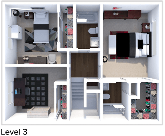Valencia Floor Plan Level 3
