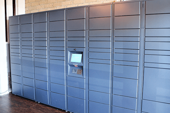 Amazon Hub amenity at Edge at Arlington Apartments
