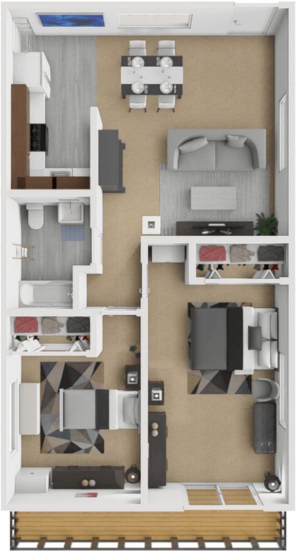 The Hideaway Floor Plan at Emerald Crossing
