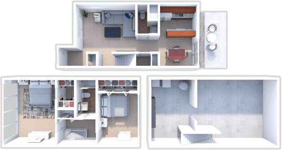 Fairlane East Apartments Townhome