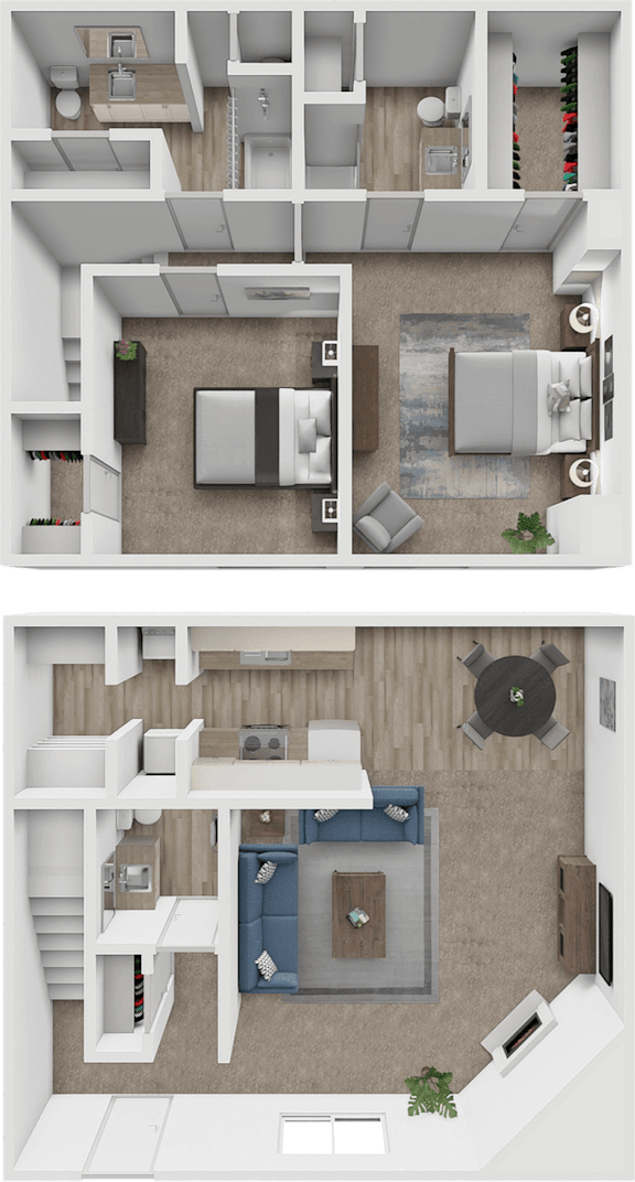 Quartz floor plan