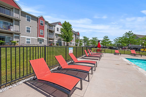 sundeck amenity at fairfield apartments