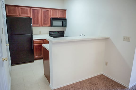 The Dominion Apartments kitchen