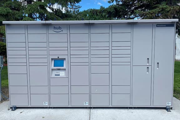 package receiving made easy with on-site amazon hub