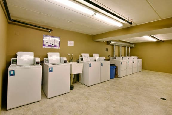 onsite laundry facility at New Fountains Apartments