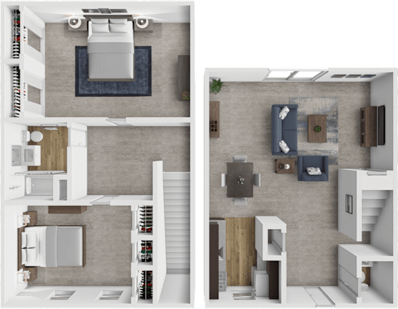 Runabout floor plan