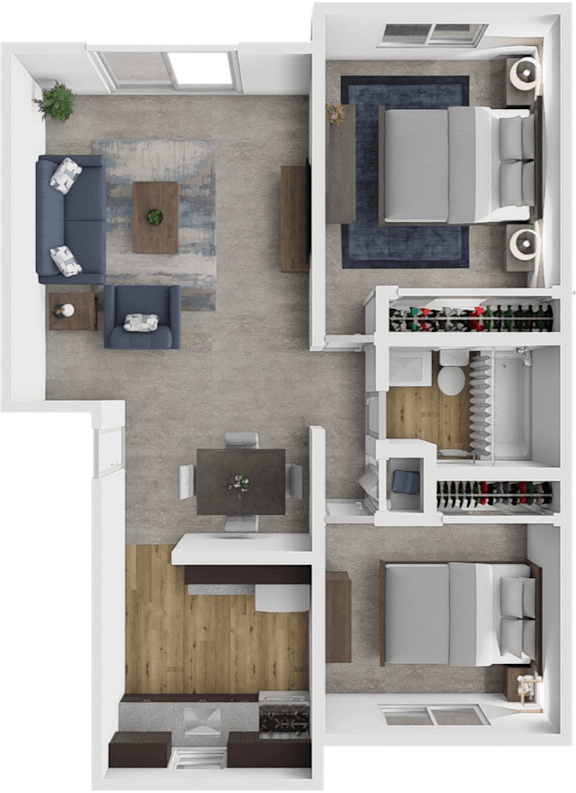 Catamaran 1 floor plan