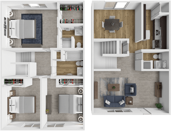 Yacht floor plan