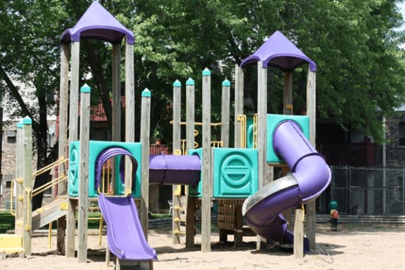 Playground at the legacy apartments