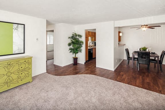 open floor plan at Grand Rapids