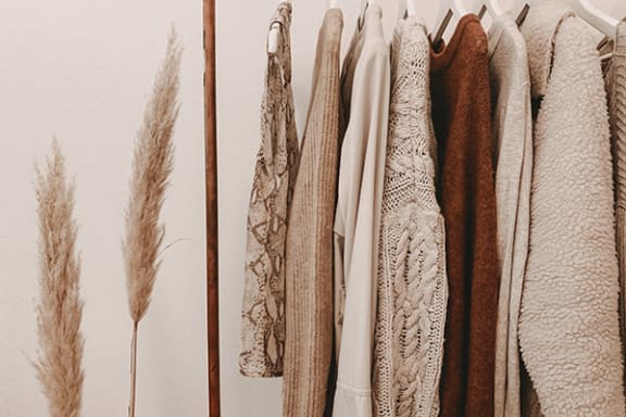spacious closets at Gatewood apartments