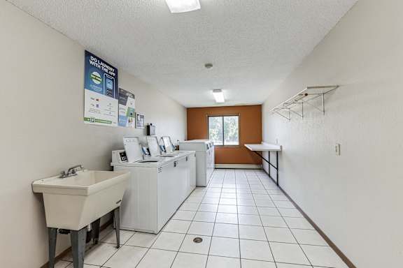 On-site laundry facility at park meadows apartments