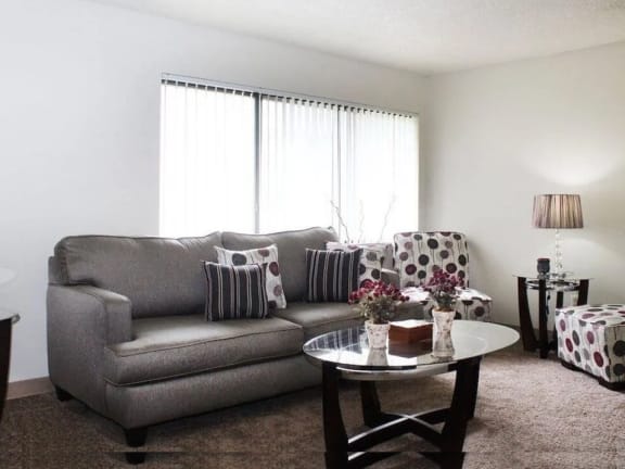 carpeted units at paddock village apartments