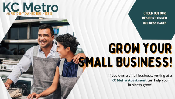 if you own a small business, renting at a kc metro apartment can help your business
