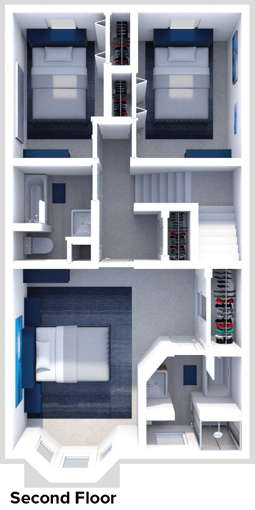 3 bedroom townhome