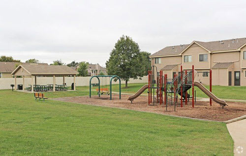 playground with picnic area