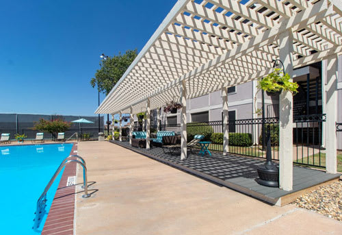 Timber Ridge Apartments sundeck