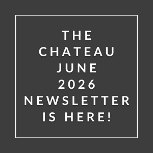 The image announces the release of the Chateau June 2026 newsletter.