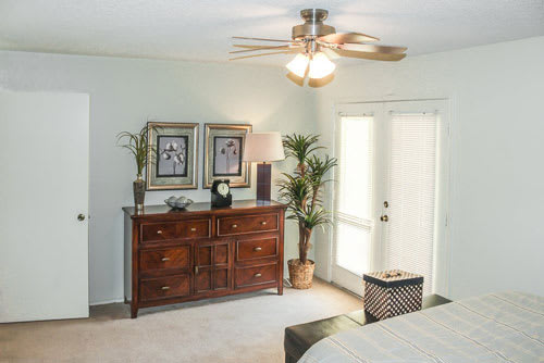 ceiling fan at Timber Ridge Apartments
