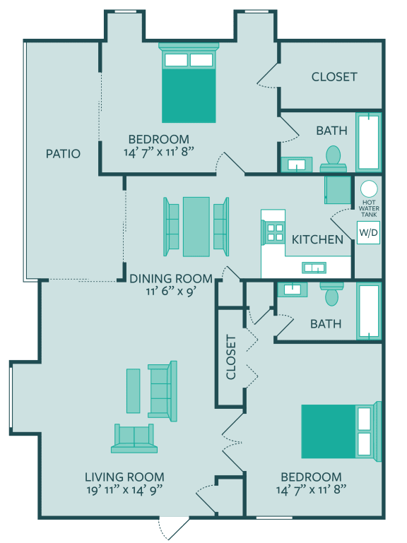 Pyrenean floor plan
