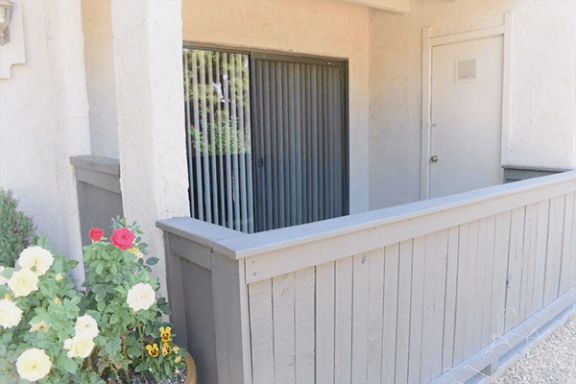 apartment with private balcony/patio