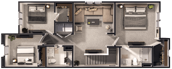 The Apex Second Floor at Copper Creek Apartments, Las Vegas